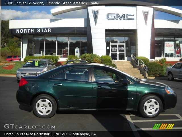 2006 Pontiac G6 Sedan in Emerald Green Metallic