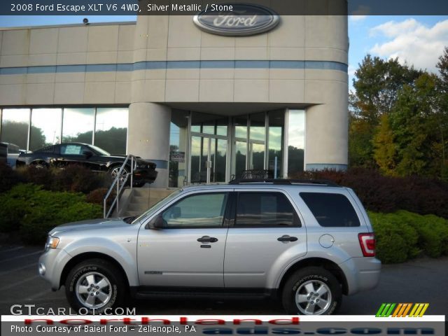 2008 Ford Escape XLT V6 4WD in Silver Metallic