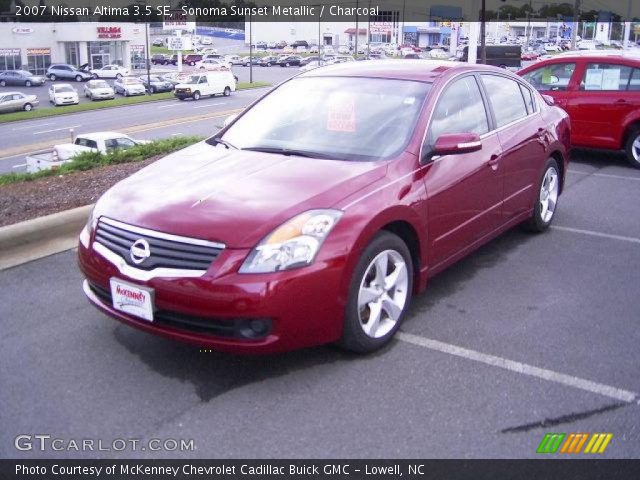 2007 Nissan Altima 3.5 SE in Sonoma Sunset Metallic