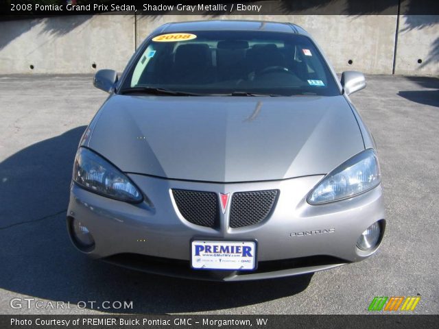 2008 Pontiac Grand Prix Sedan in Shadow Gray Metallic