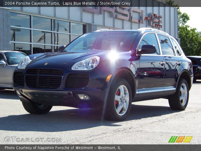 2004 Porsche Cayenne Turbo in Lapis Blue Metallic