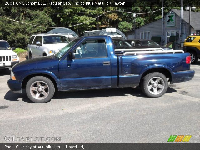 2001 GMC Sonoma SLS Regular Cab in Indigo Blue Metallic