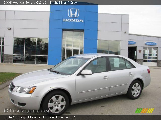 2008 Hyundai Sonata GLS V6 in Bright Silver