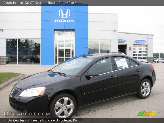 2008 Pontiac G6 GT Sedan in Black