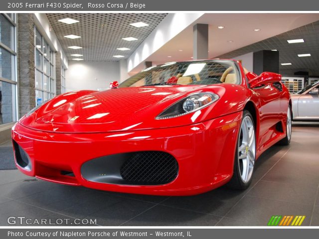 2005 Ferrari F430 Spider in Rosso Corsa