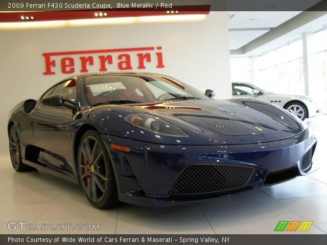 2009 Ferrari F430 Scuderia Coupe in Blue Metallic