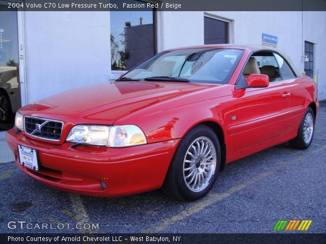 2004 Volvo C70 Low Pressure Turbo in Passion Red