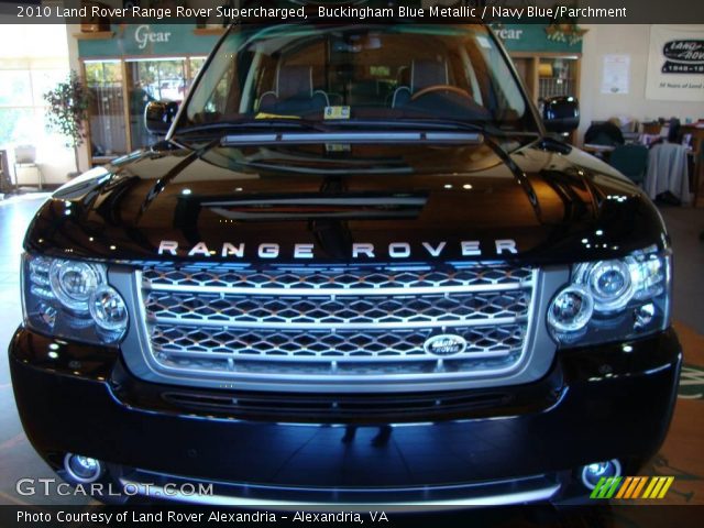 2010 Land Rover Range Rover Supercharged in Buckingham Blue Metallic