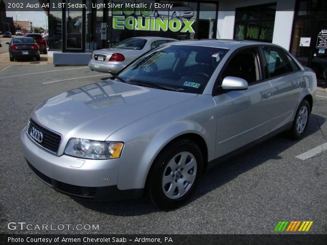 2002 Audi A4 1.8T Sedan in Light Silver Metallic