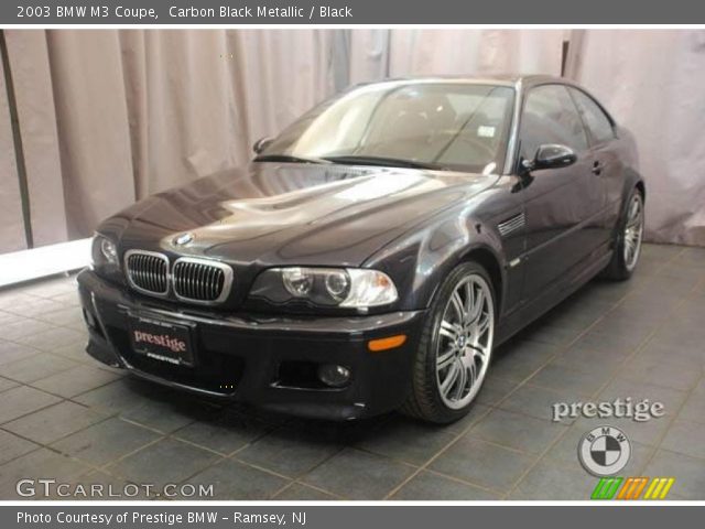 2003 BMW M3 Coupe in Carbon Black Metallic