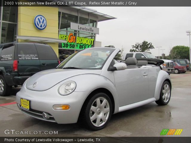 2003 Volkswagen New Beetle GLX 1.8T Coupe in Reflex Silver Metallic