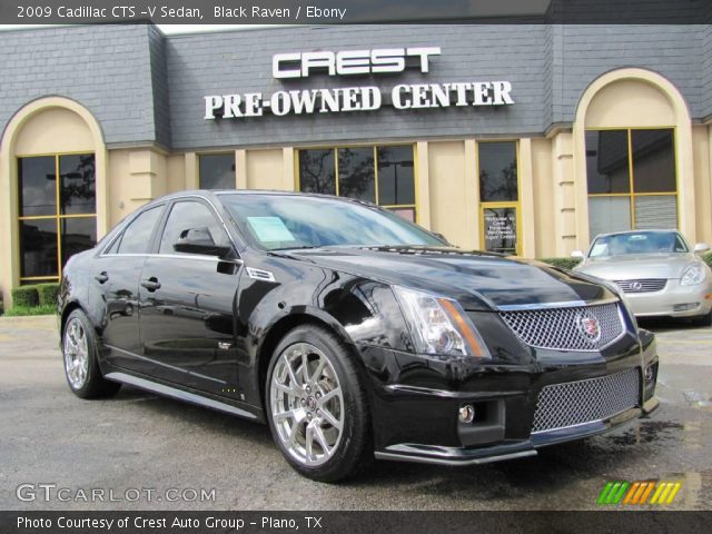 2009 Cadillac CTS -V Sedan in Black Raven