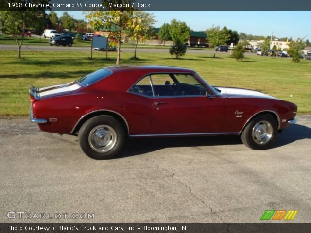 1968 Chevrolet Camaro SS Coupe in Maroon