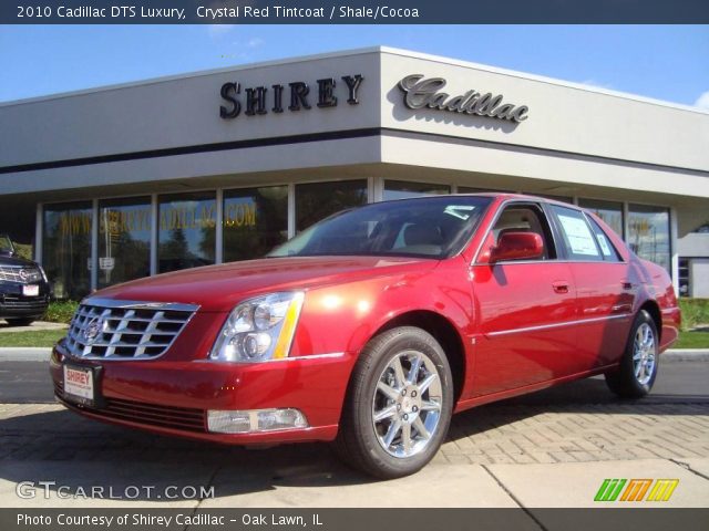 2010 Cadillac DTS Luxury in Crystal Red Tintcoat