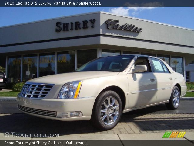 2010 Cadillac DTS Luxury in Vanilla Latte