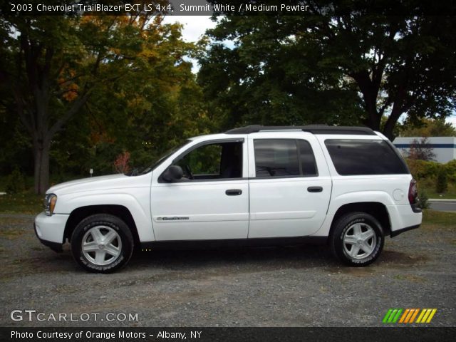 2003 Chevrolet TrailBlazer EXT LS 4x4 in Summit White