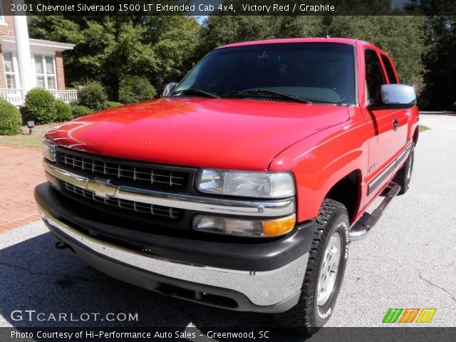 2001 Chevrolet Silverado 1500 LT Extended Cab 4x4 in Victory Red