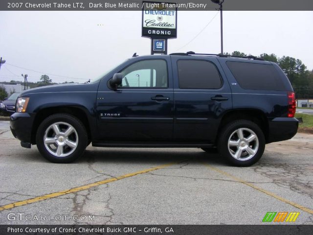 2007 Chevrolet Tahoe LTZ in Dark Blue Metallic