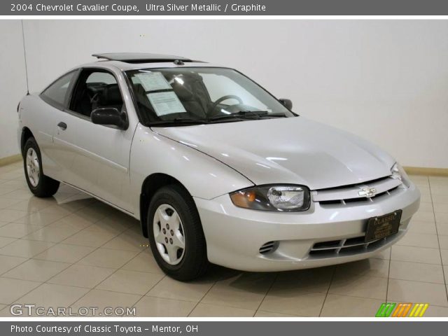 2004 Chevrolet Cavalier Coupe in Ultra Silver Metallic