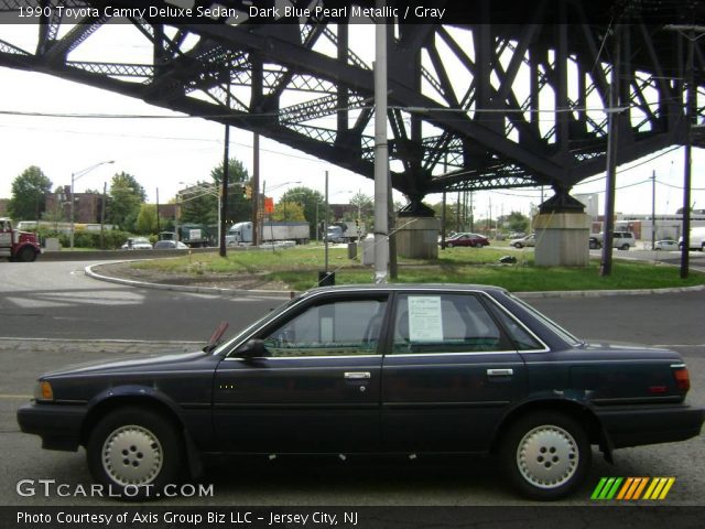 1990 Toyota Camry Deluxe Sedan in Dark Blue Pearl Metallic