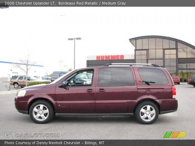 2008 Chevrolet Uplander LT in Bordeaux Red Metallic