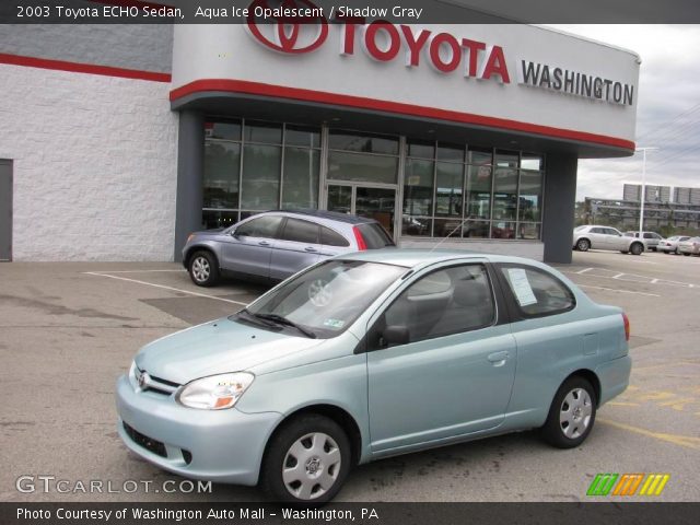 2003 Toyota ECHO Sedan in Aqua Ice Opalescent