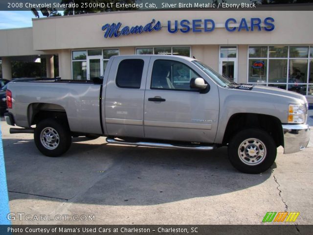 2008 Chevrolet Silverado 2500HD LT Extended Cab in Silver Birch Metallic