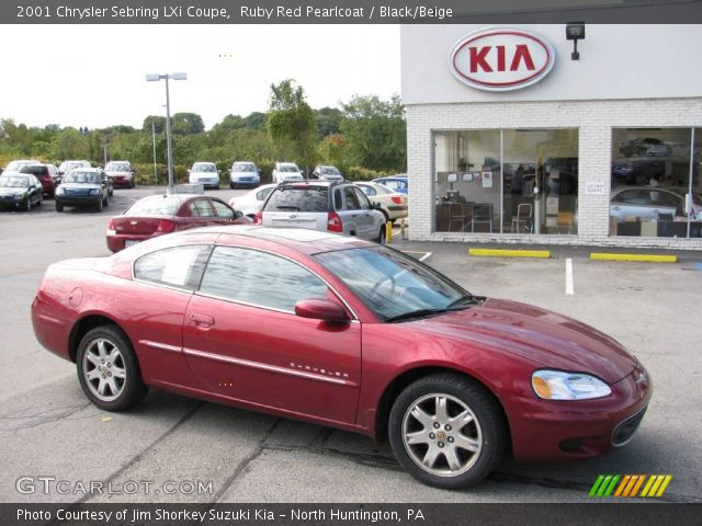 2001 Chrysler Sebring LXi Coupe in Ruby Red Pearlcoat