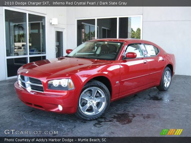 2010 Dodge Charger SXT in Inferno Red Crystal Pearl