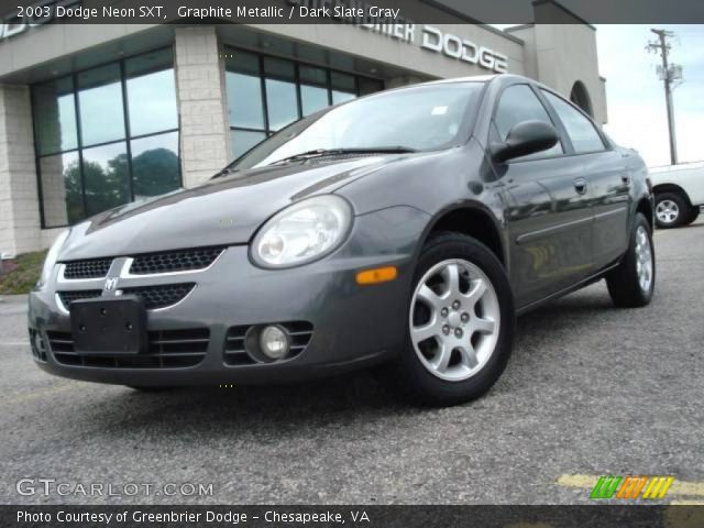 2003 Dodge Neon SXT in Graphite Metallic
