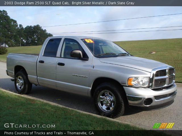 2003 Dodge Ram 2500 SLT Quad Cab in Bright Silver Metallic