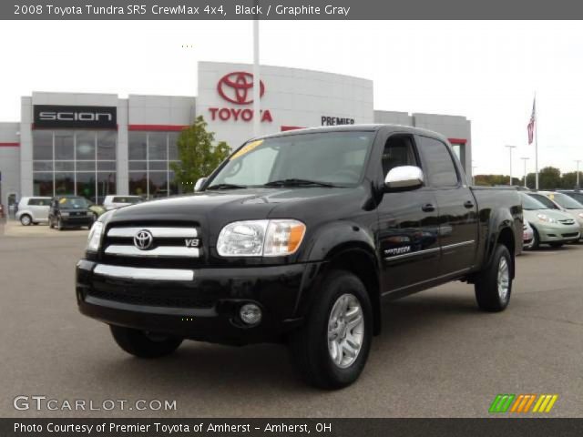 2008 Toyota Tundra SR5 CrewMax 4x4 in Black