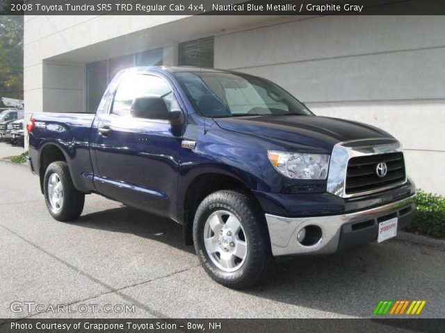 2008 Toyota Tundra SR5 TRD Regular Cab 4x4 in Nautical Blue Metallic