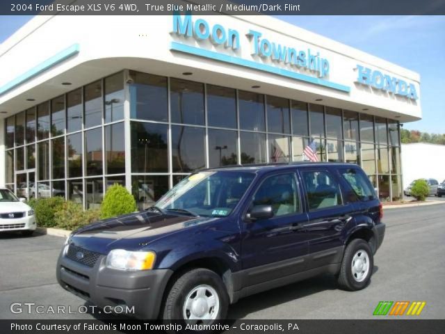 2004 Ford Escape XLS V6 4WD in True Blue Metallic