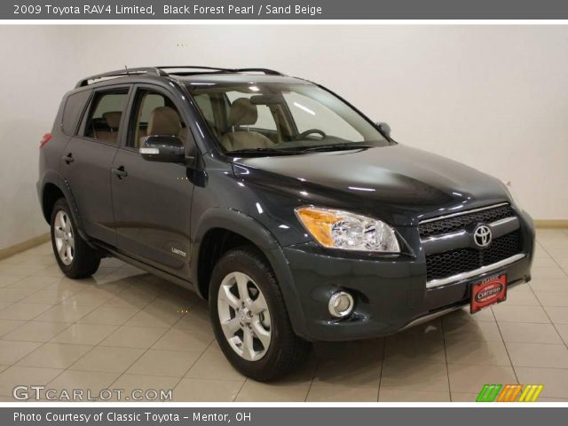 2009 Toyota RAV4 Limited in Black Forest Pearl
