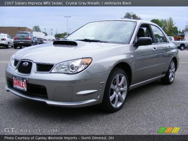 2007 Subaru Impreza WRX Sedan in Crystal Gray Metallic