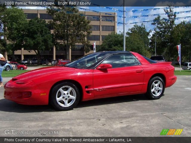 2001 Pontiac Firebird Coupe in Bright Red