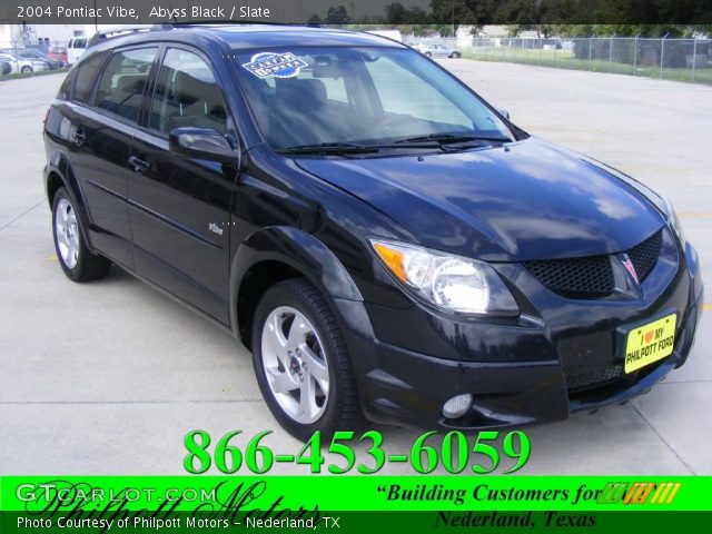 2004 Pontiac Vibe  in Abyss Black