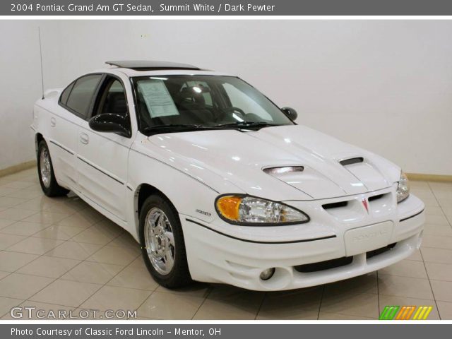 2004 Pontiac Grand Am GT Sedan in Summit White