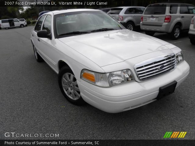 2007 Ford Crown Victoria LX in Vibrant White