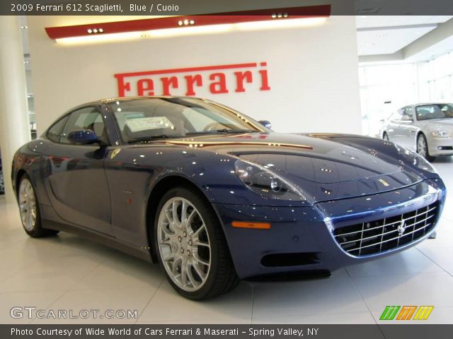 2009 Ferrari 612 Scaglietti  in Blue