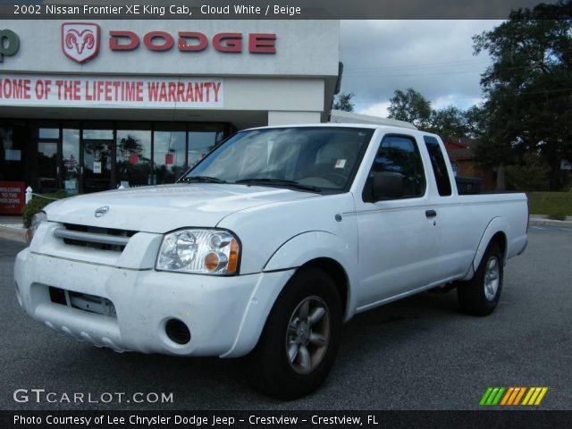 2002 Nissan Frontier XE King Cab in Cloud White