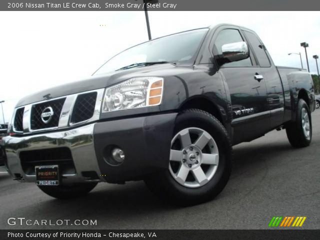 2006 Nissan Titan LE Crew Cab in Smoke Gray