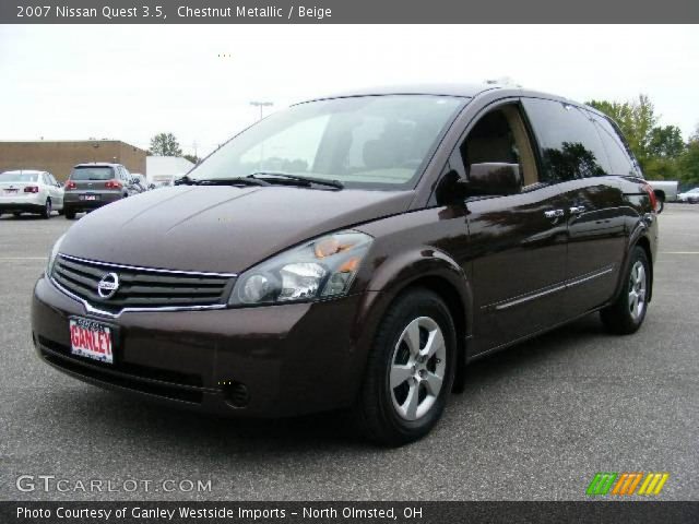 2007 Nissan Quest 3.5 in Chestnut Metallic