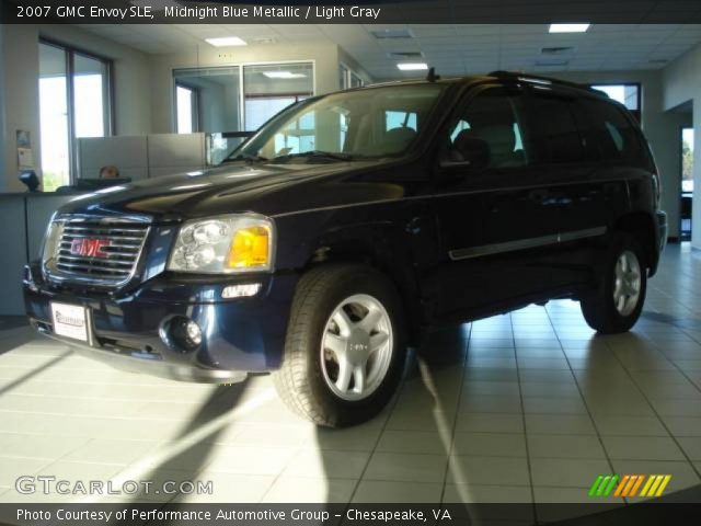 2007 GMC Envoy SLE in Midnight Blue Metallic