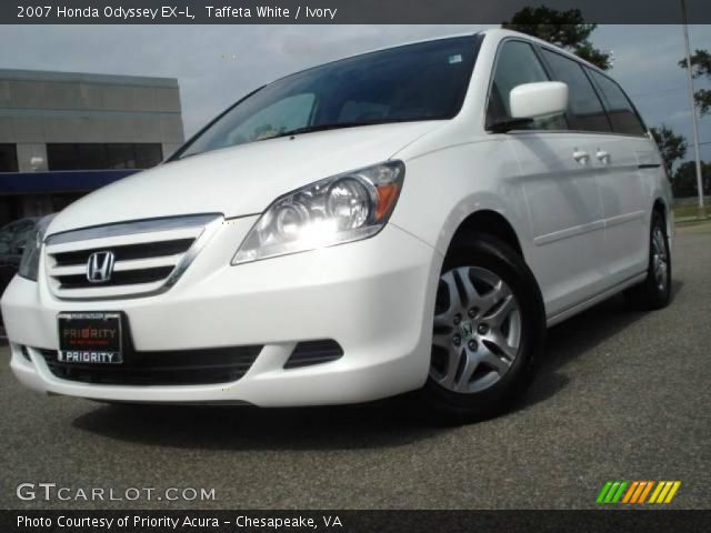 2007 Honda Odyssey EX-L in Taffeta White