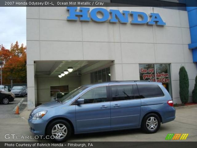2007 Honda Odyssey EX-L in Ocean Mist Metallic