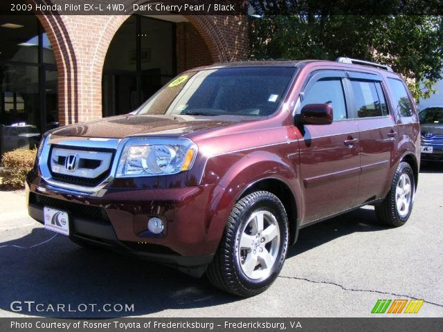 2009 Honda Pilot EX-L 4WD in Dark Cherry Pearl