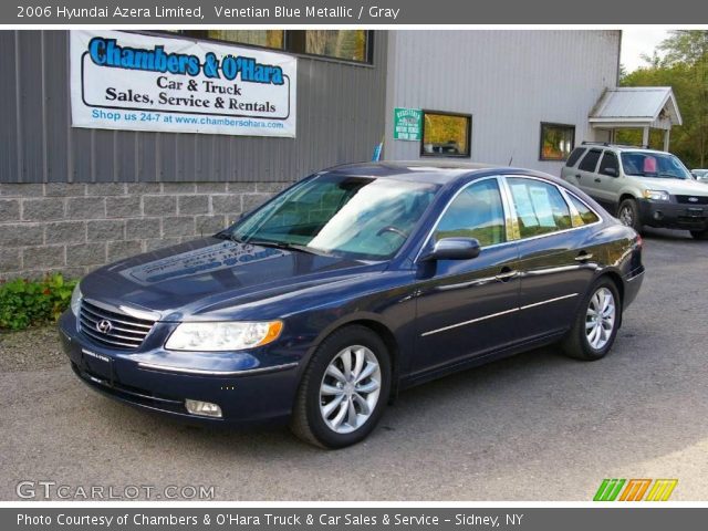 2006 Hyundai Azera Limited in Venetian Blue Metallic
