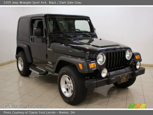 2005 Jeep Wrangler Sport 4x4 in Black